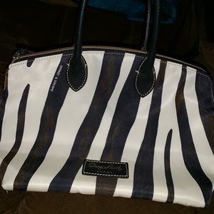 Zebra print Dooney and Bourke